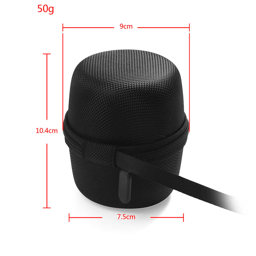 Black Bluetooth Speaker Column Bag For Sony SRS-XB10/Sony XB10/Sony SRS XB1 Nylon Zipper Outdoor Travel case With Hand Strap