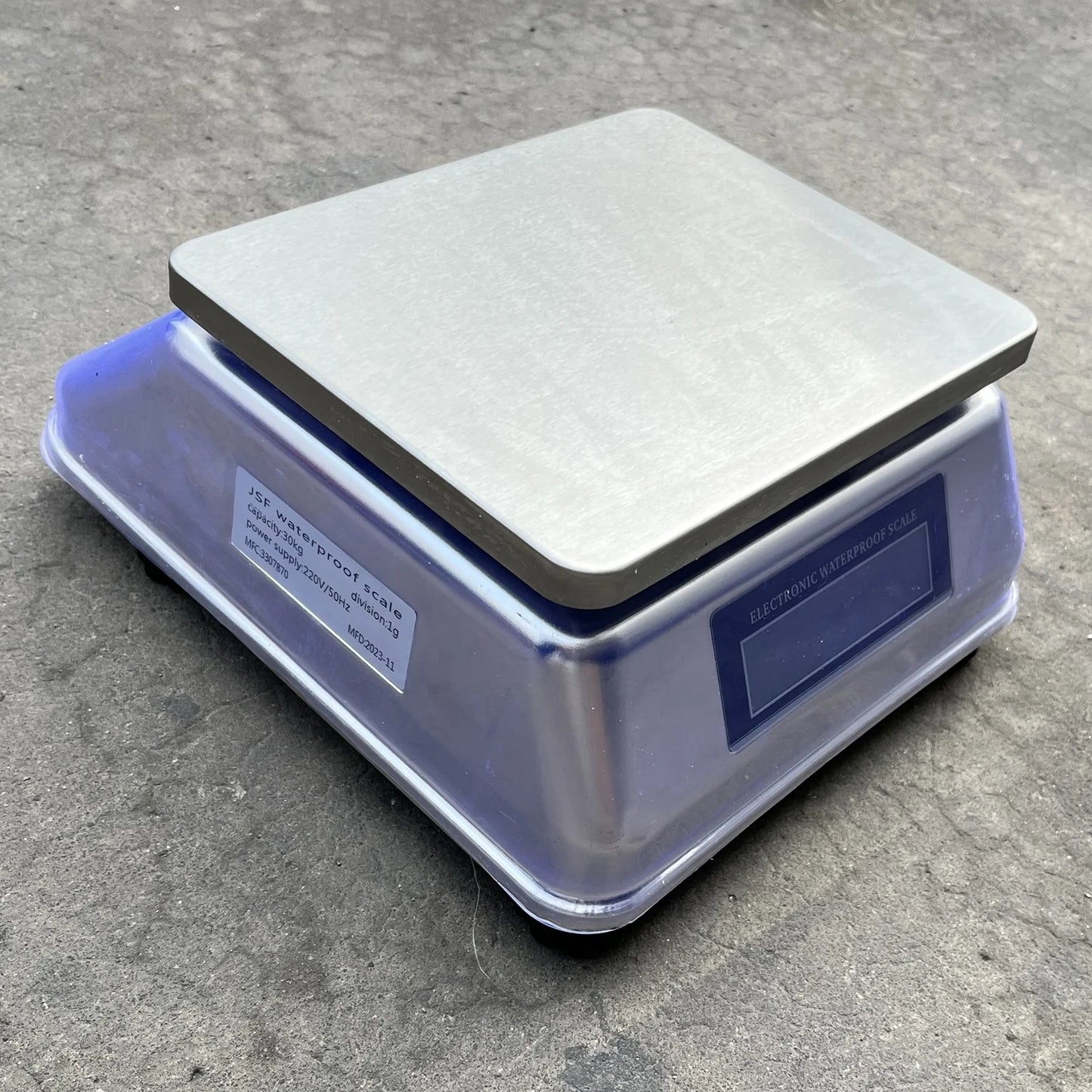 JSF Series 30kg Kitchen Waterproof Stainless Steel Table Top Electronic Scale Price Computing Bench Scale