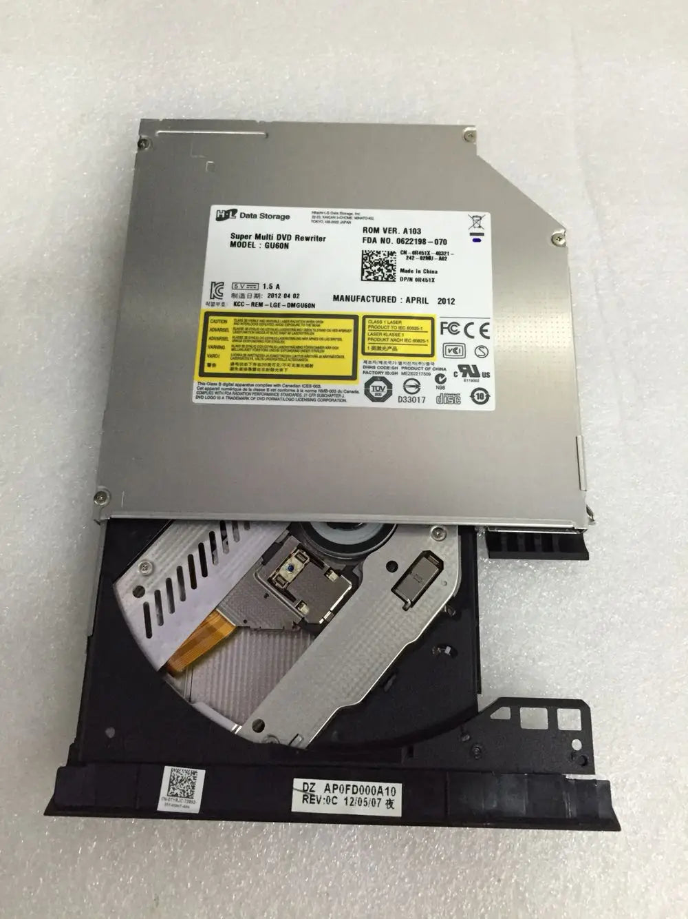 Laptop DVD writer burner 9.5mm DALMORE 15 DVD RW DRIVE for DELL LATITUDE E6320 E6330 E6420 E6430 E6520 E6530