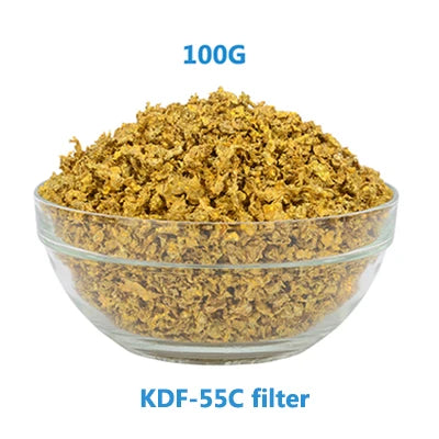 DIY Fill Filter Cartridge Far Infrared Maifan Stone Calcium Sulfite Remove chlorine balls Alkaline Tourmaline KDF Resin Purifier