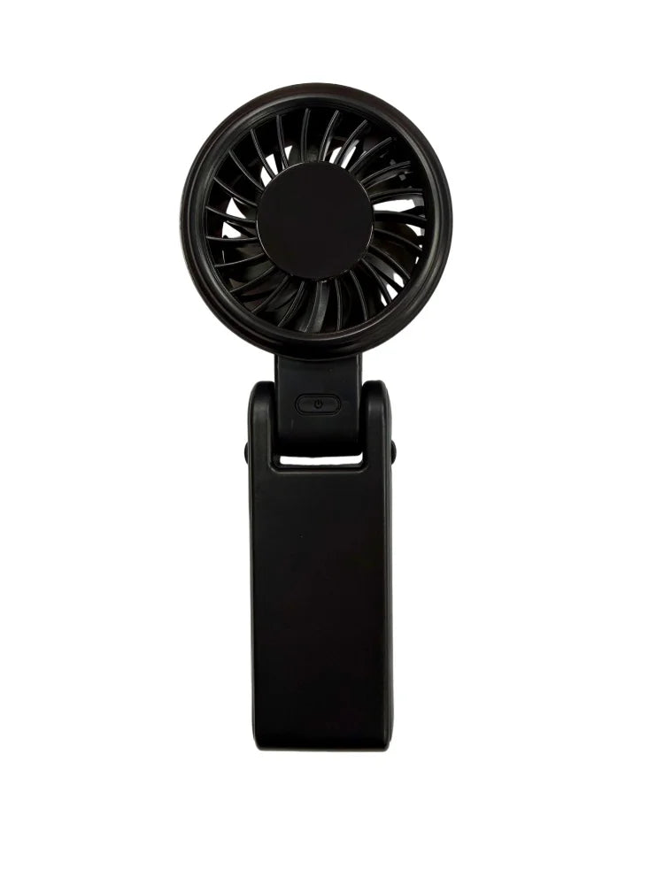 Digital Display Handheld Fan, USB Rechargeable Strong Wind Cooling Fan, Portable Mini Fan for Home Office Travel