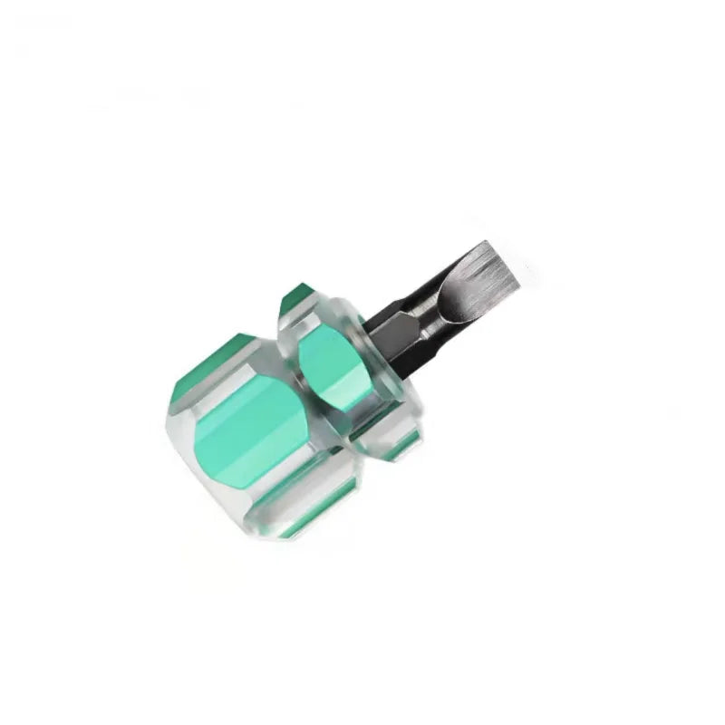 Screwdriver Kit Set Mini Small Portable Radish Head Screw Driver Transparent Handle Repair Hand Tools Precision Car Repair