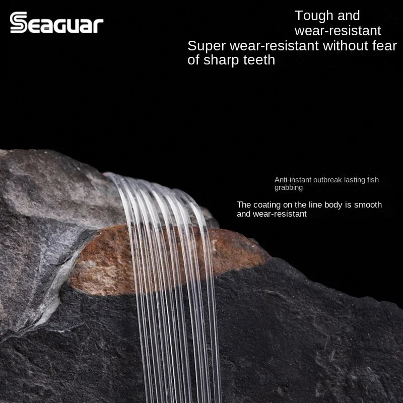 Japan Seaguar White Label Fluorocarbon Leading Main Line Subline Danshui Sea Rock Fishing Luya Line