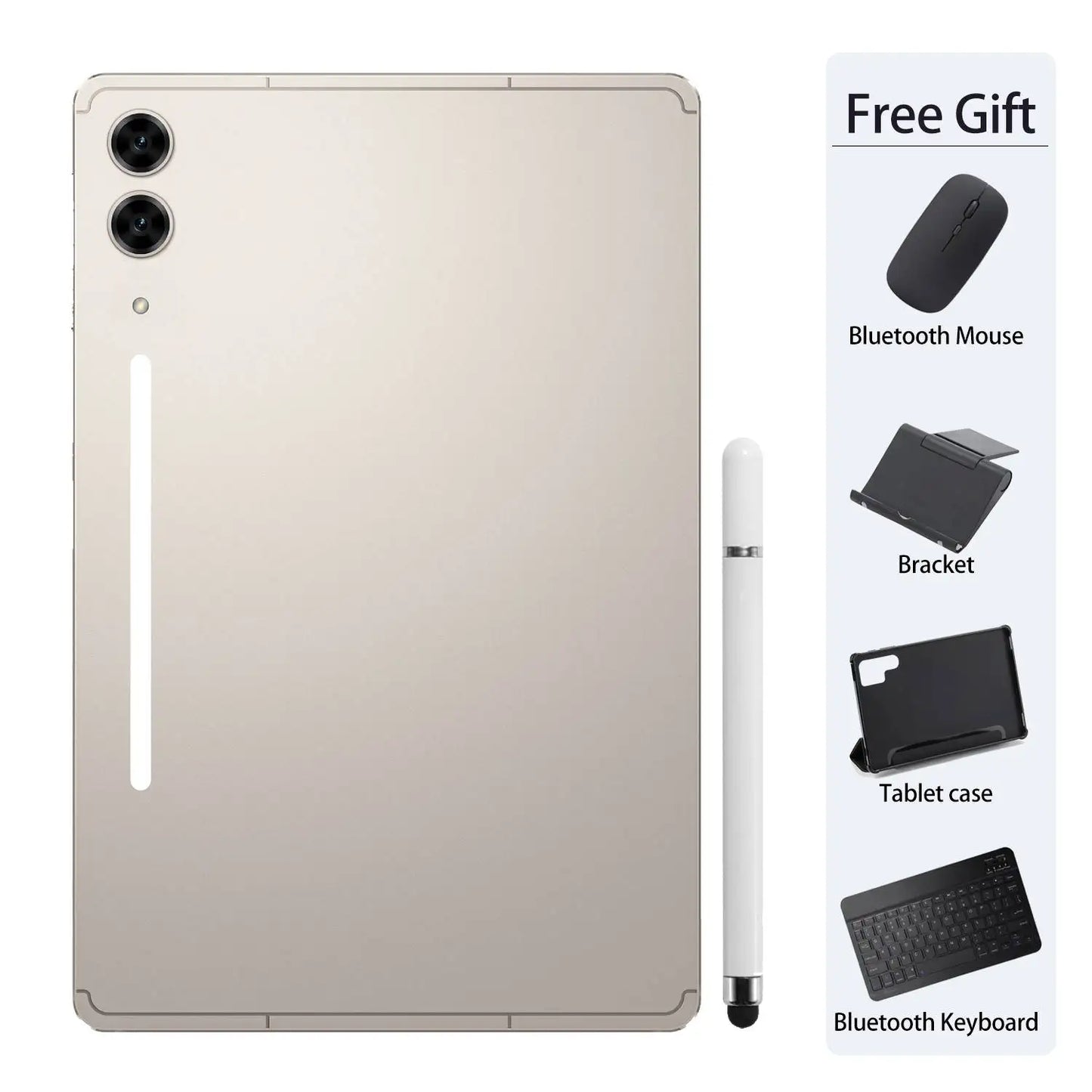 2025 Original Intelligent S10 Ultra Tablet 10.1inch High-definition 4K Android 15 16GB+1TB 10000mAh 5G Dual Card