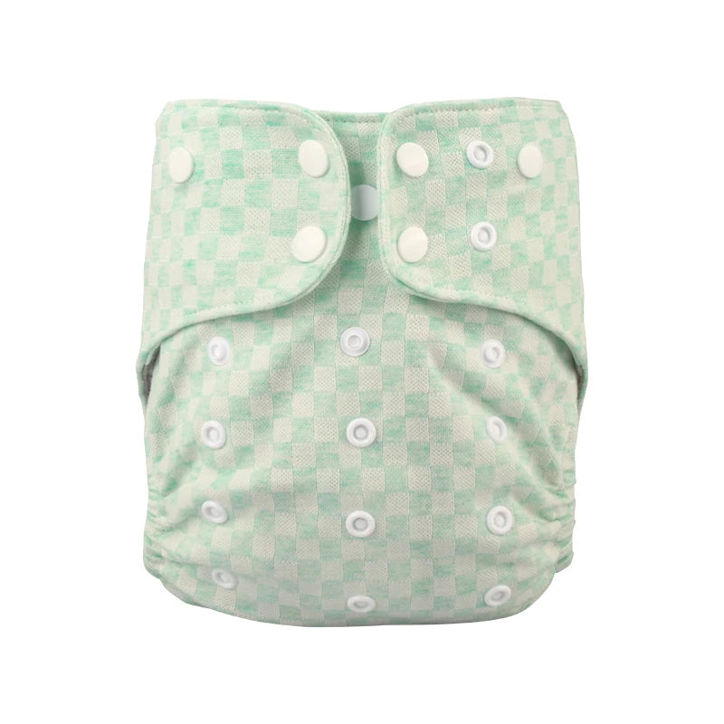 Reusable diapers pants for 0-3 years baby washable nappies ecological diapers organic cotton size adjustable soft 1 piece