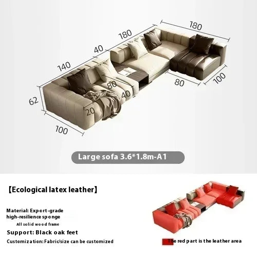 Modern Cheap Sofa Large Lounge Brown Comfortable European Designer Loveseat Sofa Daybed Reading Salon Meuble Home Furniture
