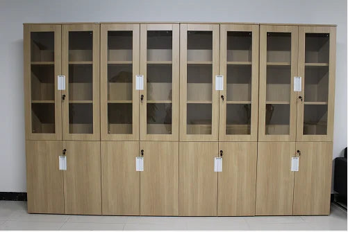 Customization Factory Direct Selling Locker Office Furniture Locker File Cabinet Wooden Storage Cabinet