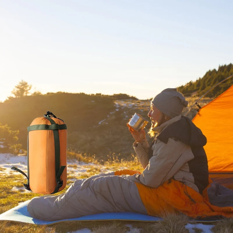 Outdoor Camping Sleeping Bag Compression Bag Portable Leisure Cotton Storage Bag Clothing Debris Finishing Bag