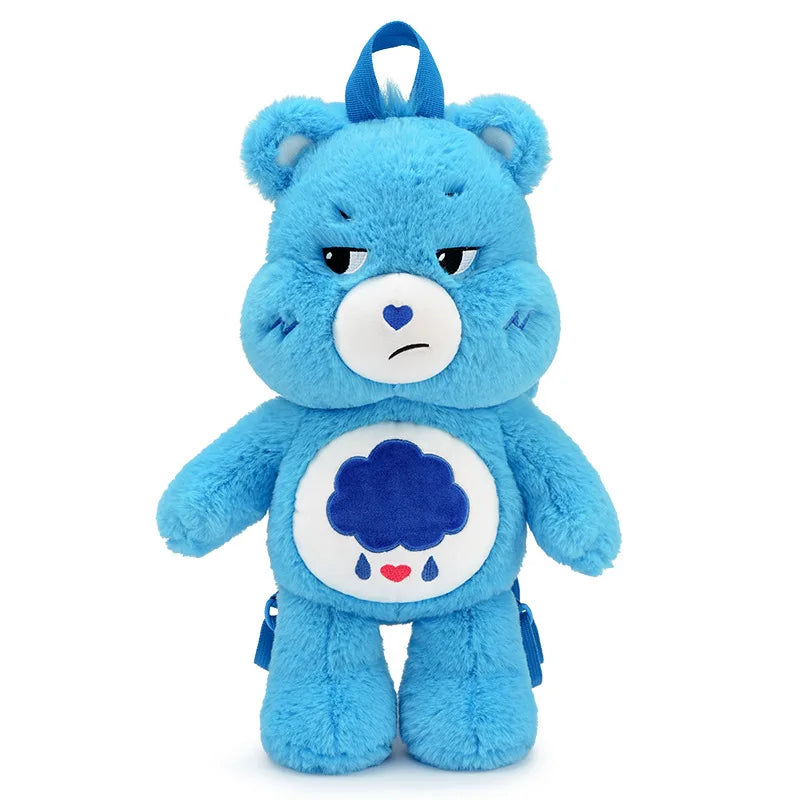 40CM Care Bears Plush Backpack Stuffed Toys Cute CareBears Dolls Children Schoolbag Girls Soft Soothing Birthday Christmas Gifts