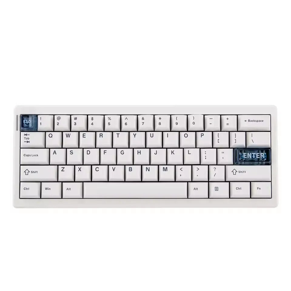 CIDOO QK61 V2 Mechanische Tastatur, 60%-Layout, Gasket-Struktur, VIA-programmierbar, Hot-Swap-fähig, drei Modi, kabellos, RGB-Tastatur