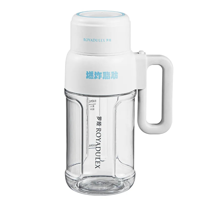 1000ml Electric Juicer Multifunctional Wireless Juicer Cup Blender Portable Drinking Cup Milkshake Blender Juicer Home 1500mAh