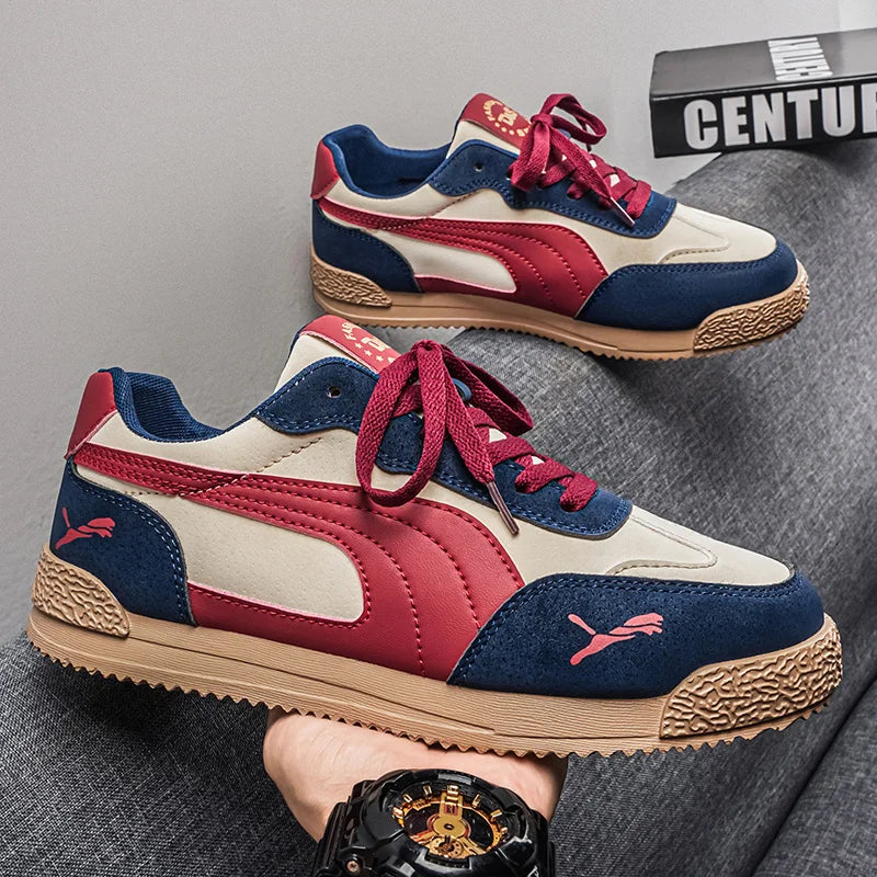 Casual Shoes Men's Sports Shoes Summer Casual Thick Soled Men's Shoes Soft and Comfortable Non-slip Outdoor Fashion Board Shoes