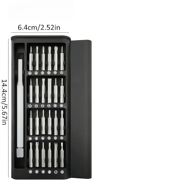 25-in-1 Mini Screwdriver Set, Flathead and Crosshead Small Screwdrivers, Suitable for Electronics,Precision Repair Tools