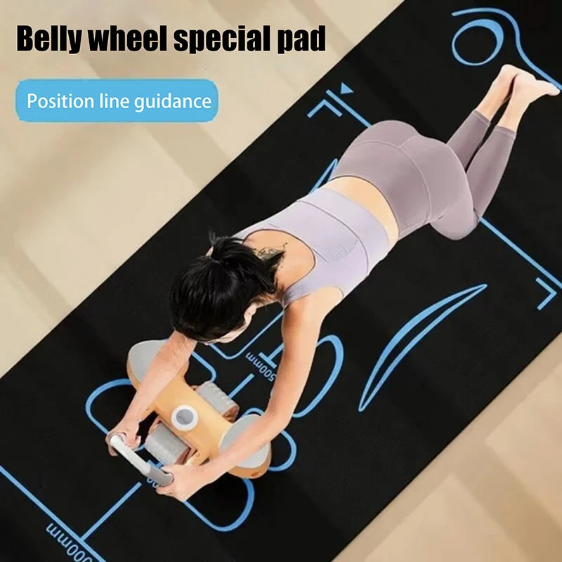 New【Yoga Mat Non Slip Shock Absorber Thick Kneeling Mat Kneeling Pads Reusable Gym Mat For Home Pilates Floor Workouts】