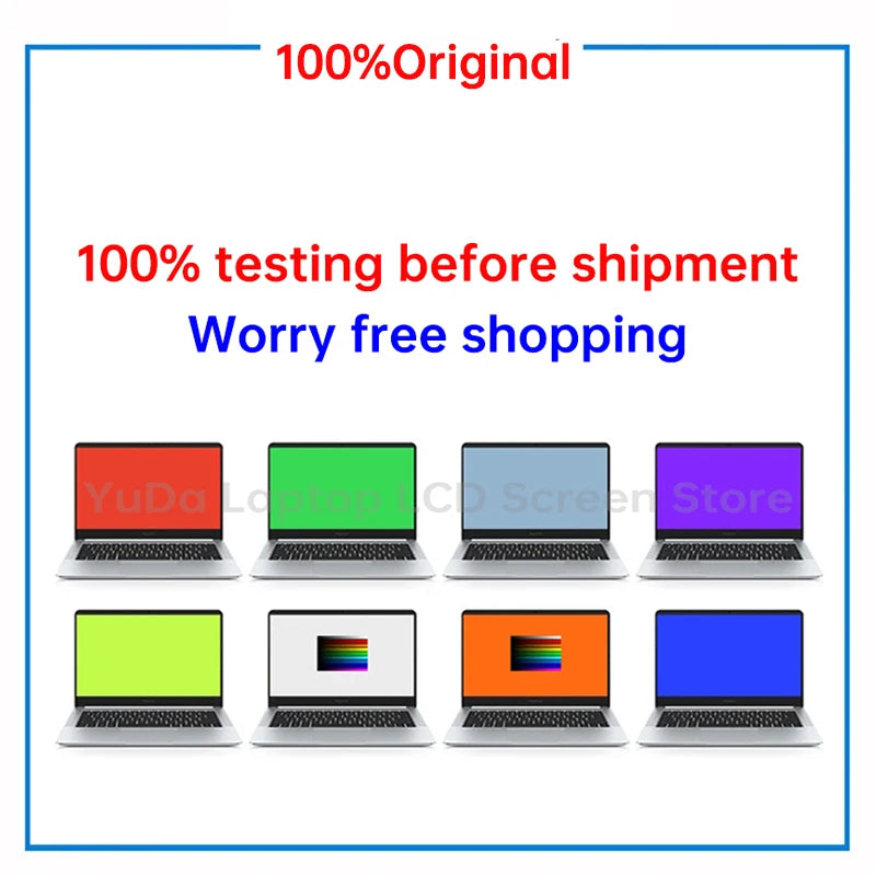 14" HD Laptop LCD Screen NT140WHM-N42 N140BGE-E53 LP140WHU-TPN1 Display Matrix Panel Replacement 1366x768 eDP 30 Pins Non-Touch