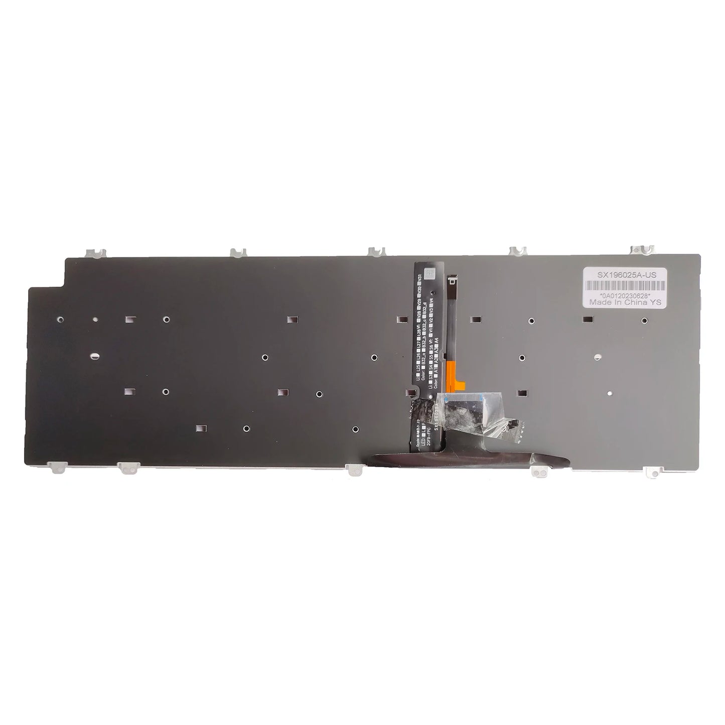 US Keyboard Backlit for Dell Latitude 5520 5521 5530 5531 Precision 3560 3561