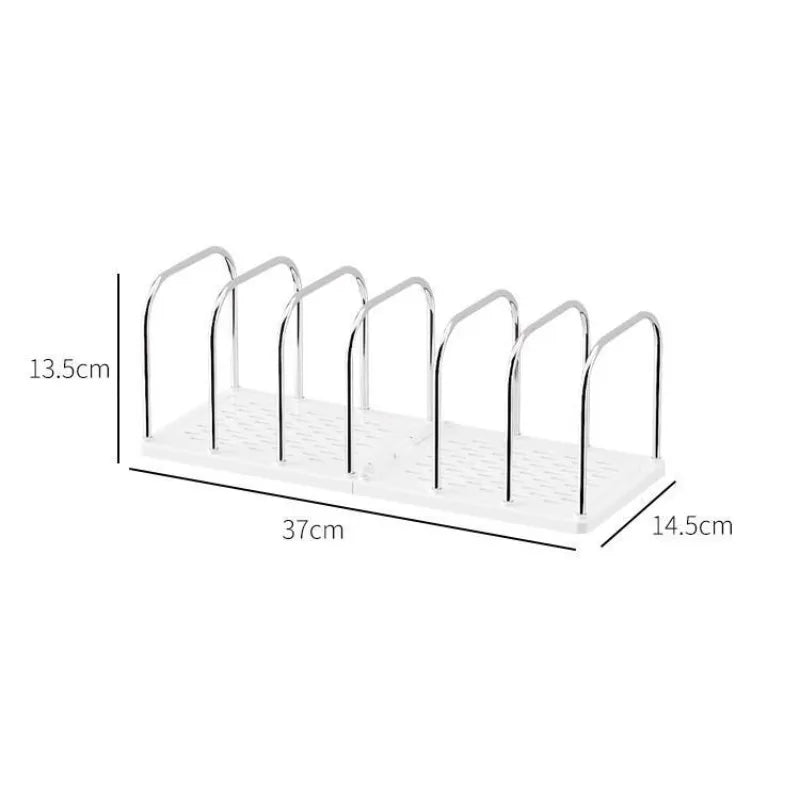 Desktop Bookshelf Non-Slip Base Modern Minimalist Office Desk Organizer Shelf Study Table Storage Rack