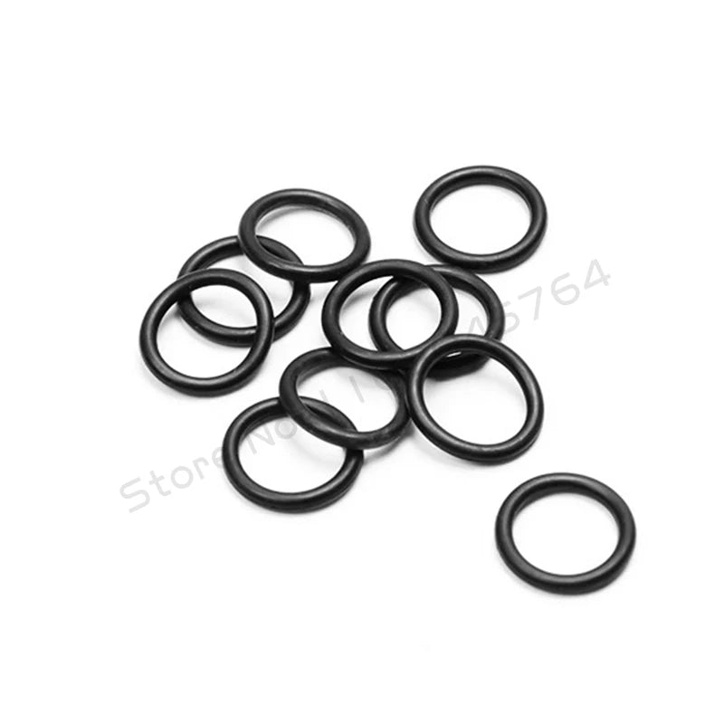 10pcs/lot G1/4 Universal Water Cooling Fitting Rubber Ring Seal Silica Gel O-Ring Black Luminous