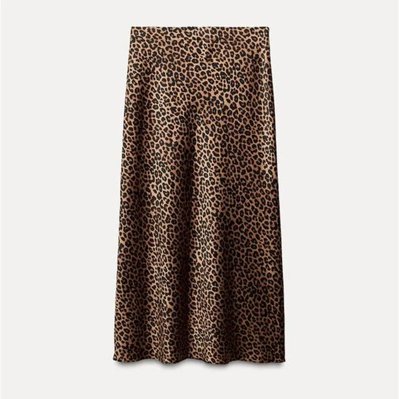 2026 Women Simple Casual Long Skirt Spring Summer Elastic High Waisted A-Line Skirts Woman Elegant Streetwear Satin Skirts Lady