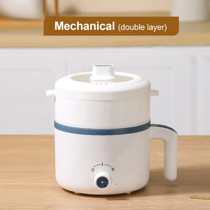 Electric Rice Cooker Single Double Layer Intelligent Automatic Home Mini Kitchen Cooker 220V/EU Plug MultiCooker Steamed Rice P
