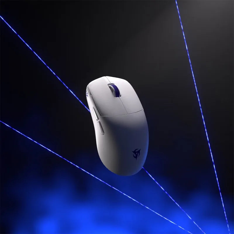 NINJUTSO Sora V3 8K Wireless Gaming Mouse 3.5 Weeks Long Battery Life Dual-Engine 45000DPI Low Latency with NinjaForce Drivers