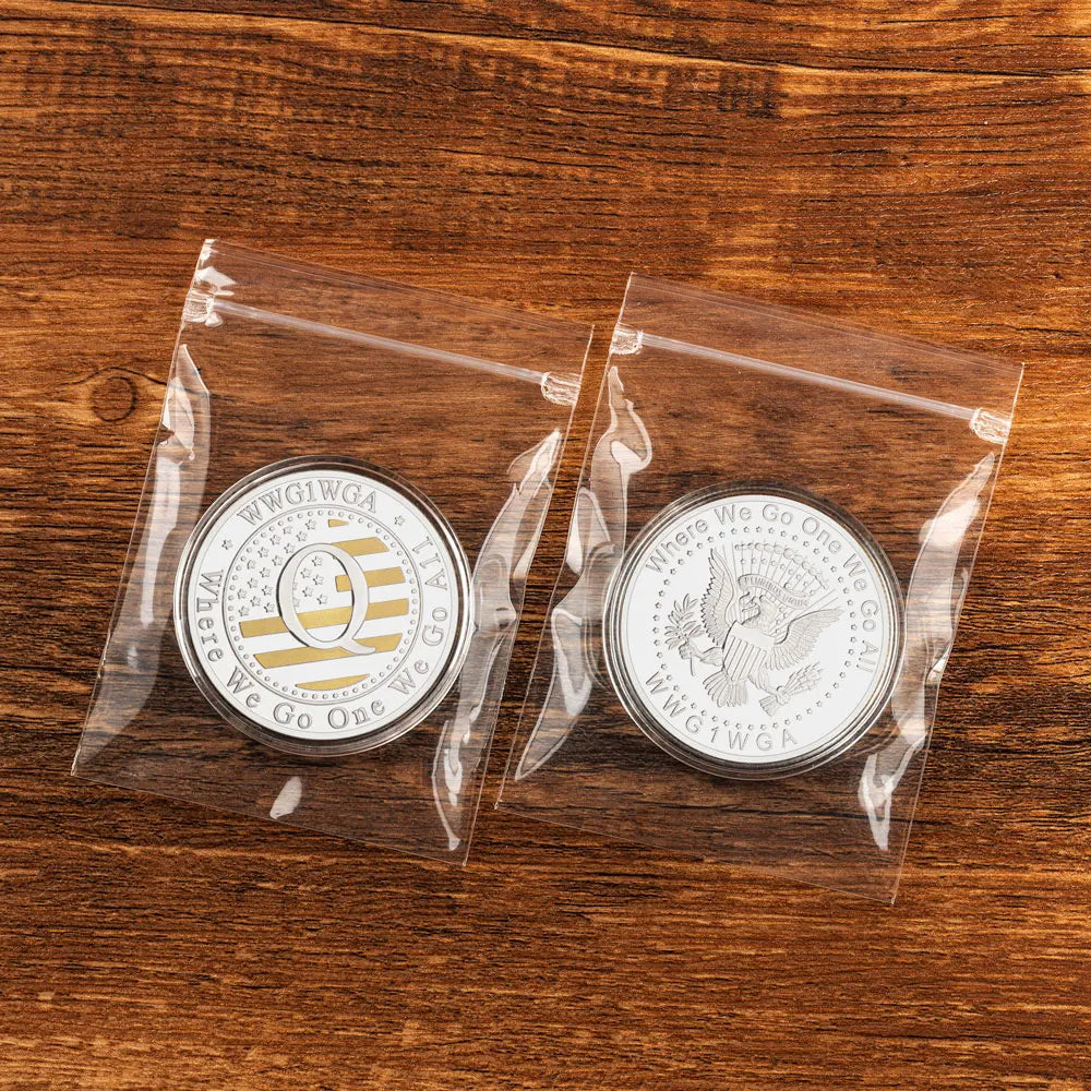 Where We Go One We Go All Commemorative Coins Usa Q Coins Collectible Coins Souvenirs Gift
