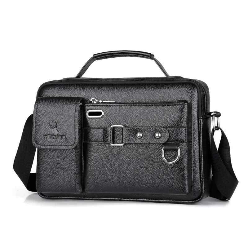 Suitcase Bag Men Leather Women's Briefcase Bag Men's Executive Briefcase in Legitimate Leather Designer Luxury Bags Handbag