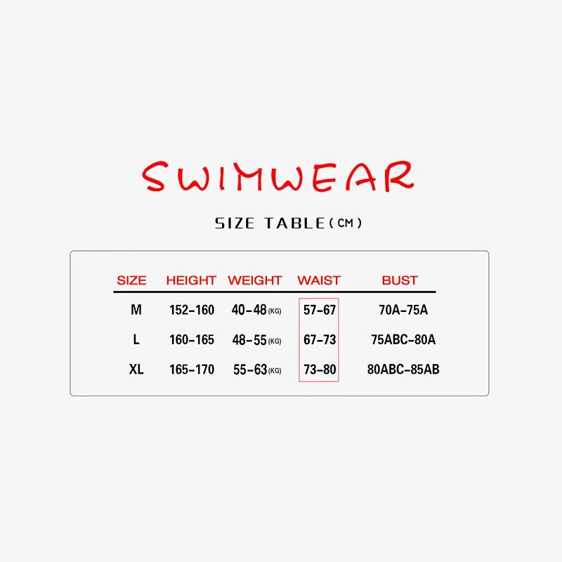 High Waist Women's Bikini Set Padded Bandeau Biquini Two Pieces Swimwear Cut Out Black Swimsuit Bathing Suit 2024 Korean Design