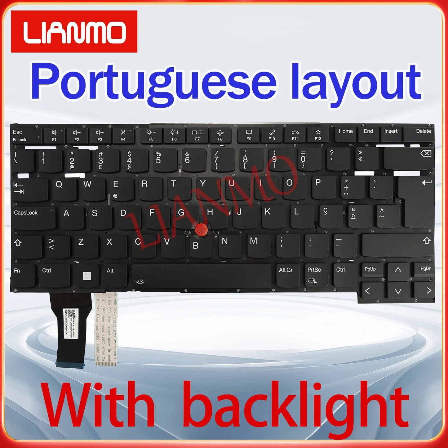 US Italian German French UK Portuguese Laptop For Lenovo Thinkpad T14s Gen2 P1 Gen4 X1 Extreme Hermit 4th 2021 Backlit Keyboard