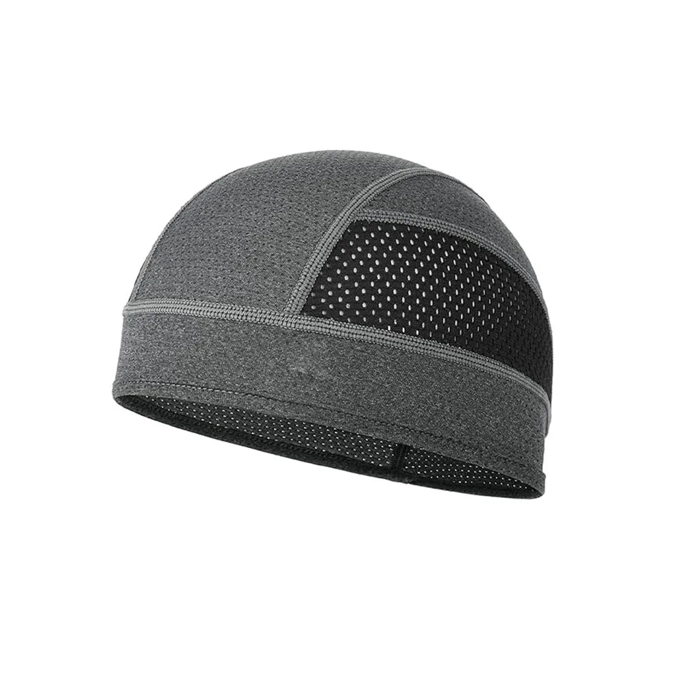 Motorcycle Helmet Cap: Outdoor Cycling and Mountain Biking Cap, Sweat-Wicking and Breathable Mesh Head Cover