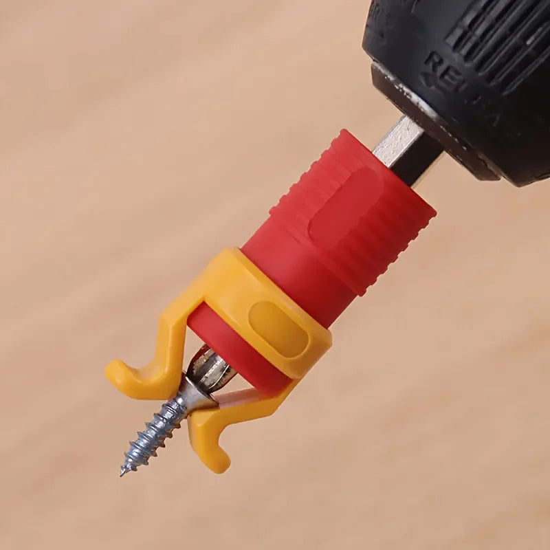 3PCS Universal Screwdriver Bit Holder Clamp Screw Fixator Woodworking Tool Screw Driving Tool Set for Home Improvement