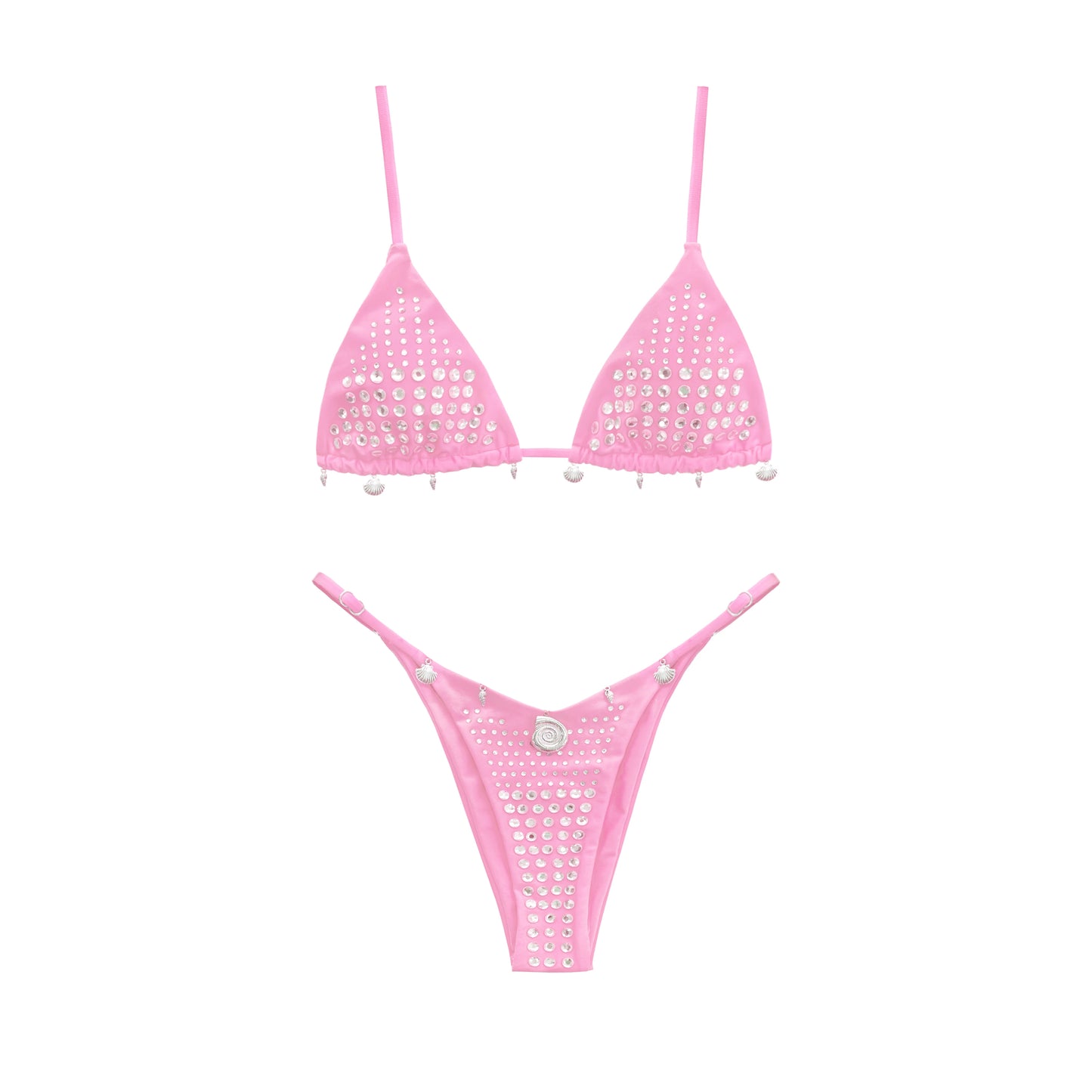 Bikini Swimsuit with Cover Up Rhinestones Brazilan Bikini Set Swimwear for Women Sexy Halter Bathing Suit Summer Female
