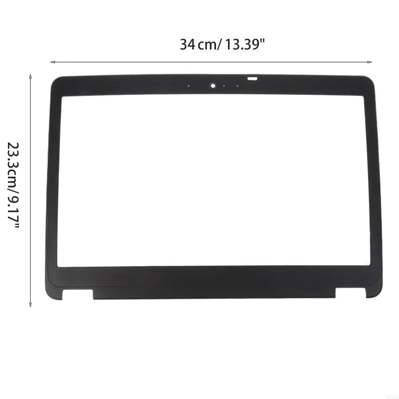 920L New Laptop Front Screen Frame LCD Bezel Protective Cover Replacement for DellLatitude E6440 Laptop with Camera Hole