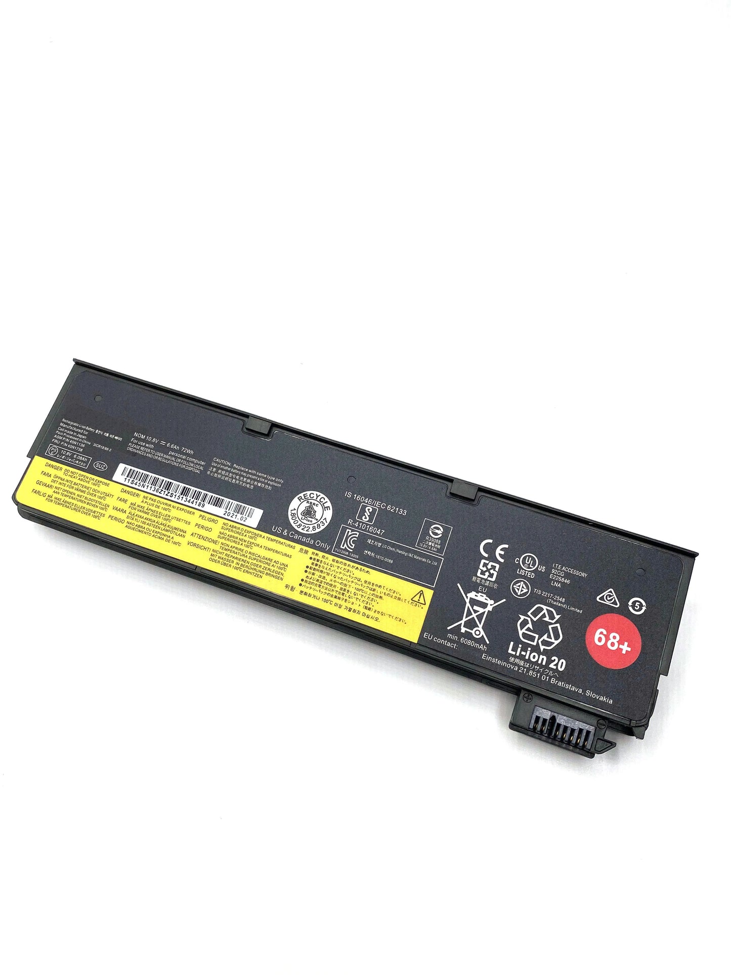 45N1125 45N1126 Laptop Battery For Lenovo ThinkPad X240 T440S T440 X250 T450S X260 S440 S540 L450 L470 45N1775 01AV460 45N1124