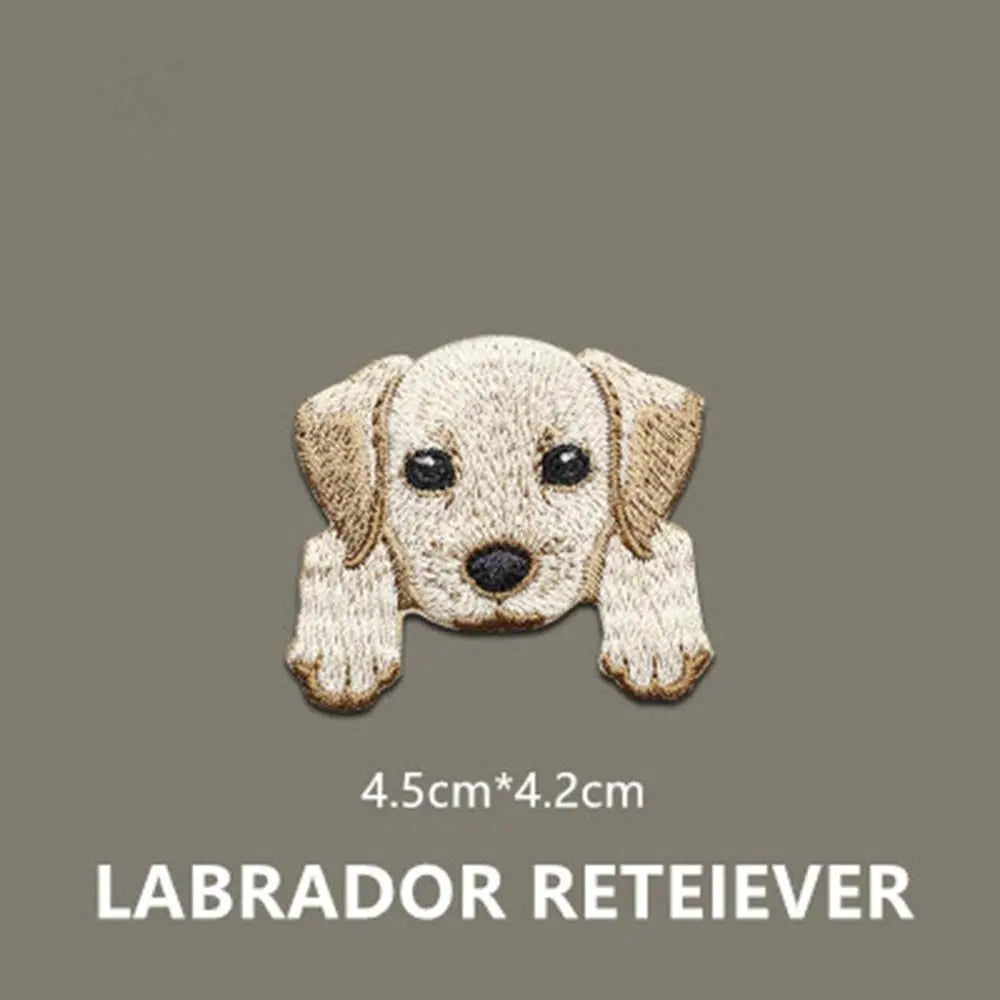 Cute Small Dog Baby's Clothes Patch Clothing Patches Applique Backpack Decoration