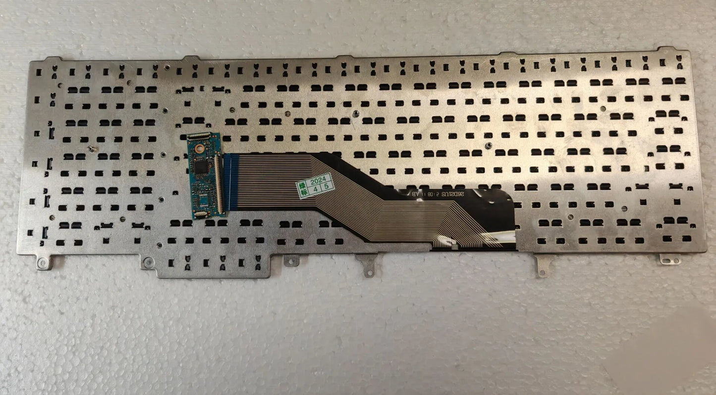 New For Dell Latitude E6520 E6530 E6540 E5520 E5520M E5530 M4600 M4700 M6600 M6700 keyboard US No backlit no point