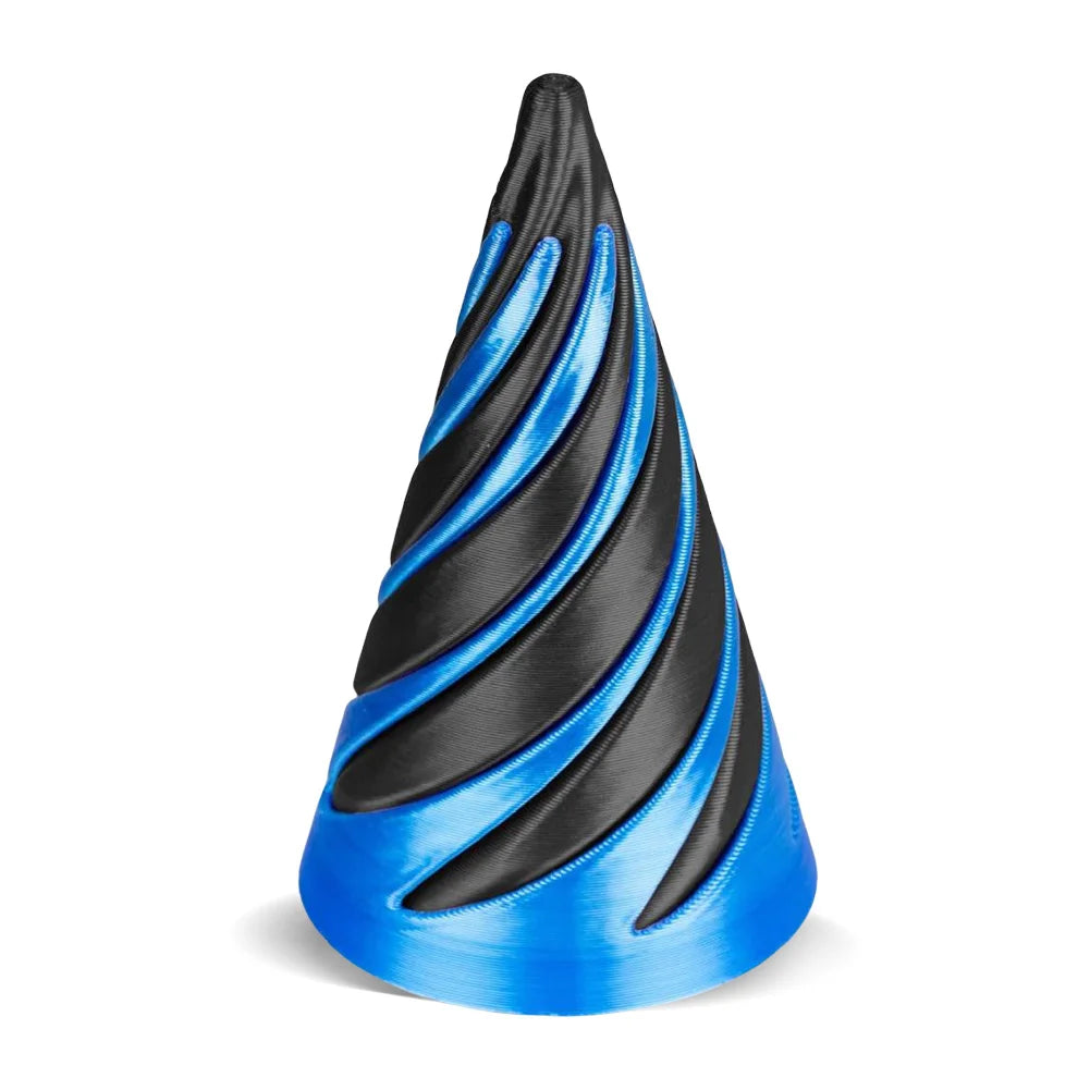 2024 3D Printed Helix Screw Fidget Toy Impossible Pyramid Passthrough Sculpture Spiral Cone Decompression Decorative Ornaments
