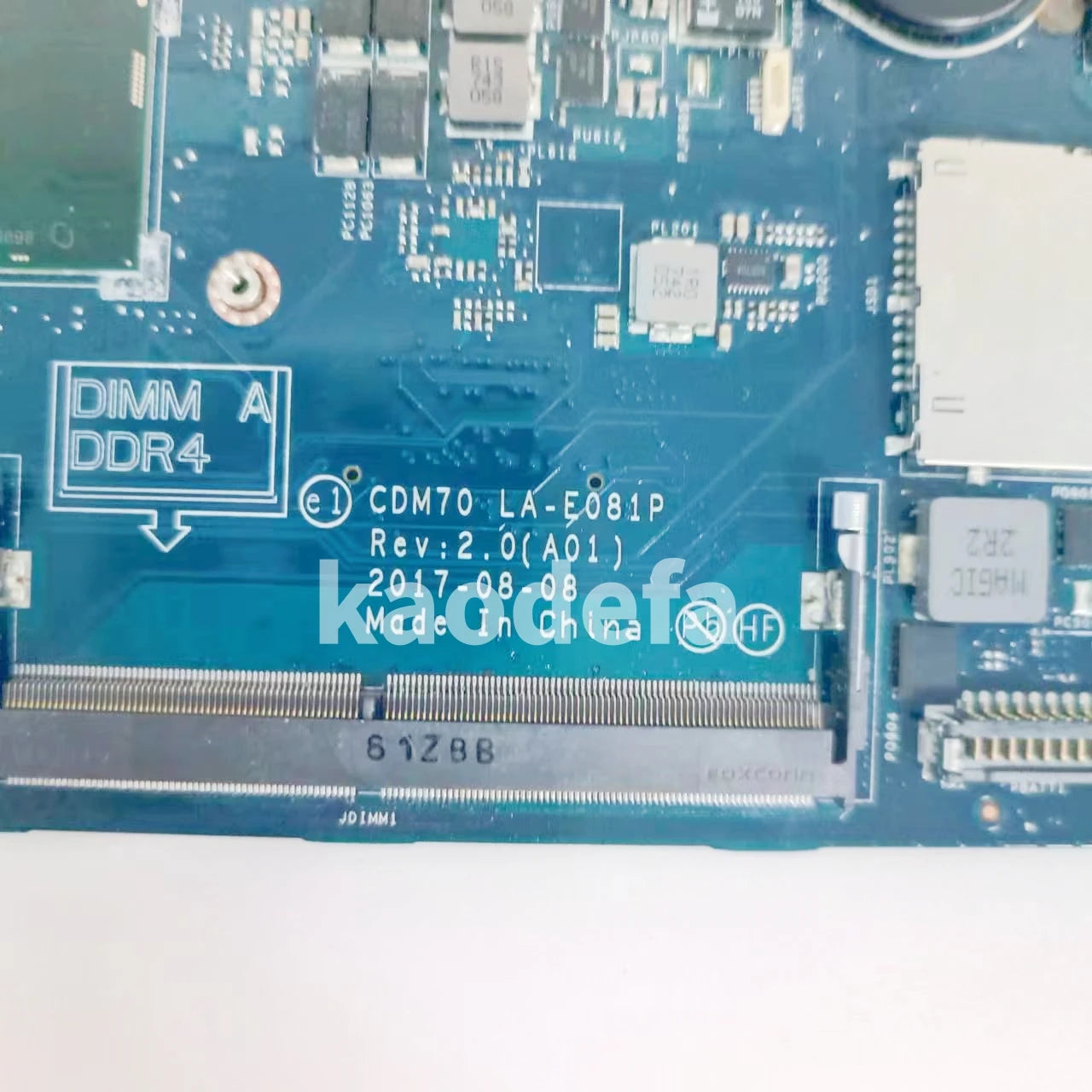 CDM70 LA-E081P Mainboard For Dell Latitude 5480 E5480 Laptop Motherboard CPU: I5-6300U / I5-7200U / I7-7600U 100% Test OK