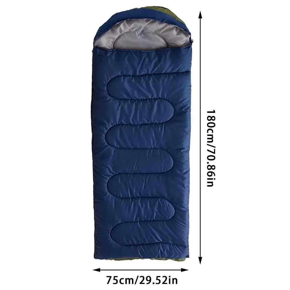 Camping Sleeping Bag Waterproof Portable 4 Season Warm Envelope Backpacking Sleeping Bag for Outdoor Traveling Hiking