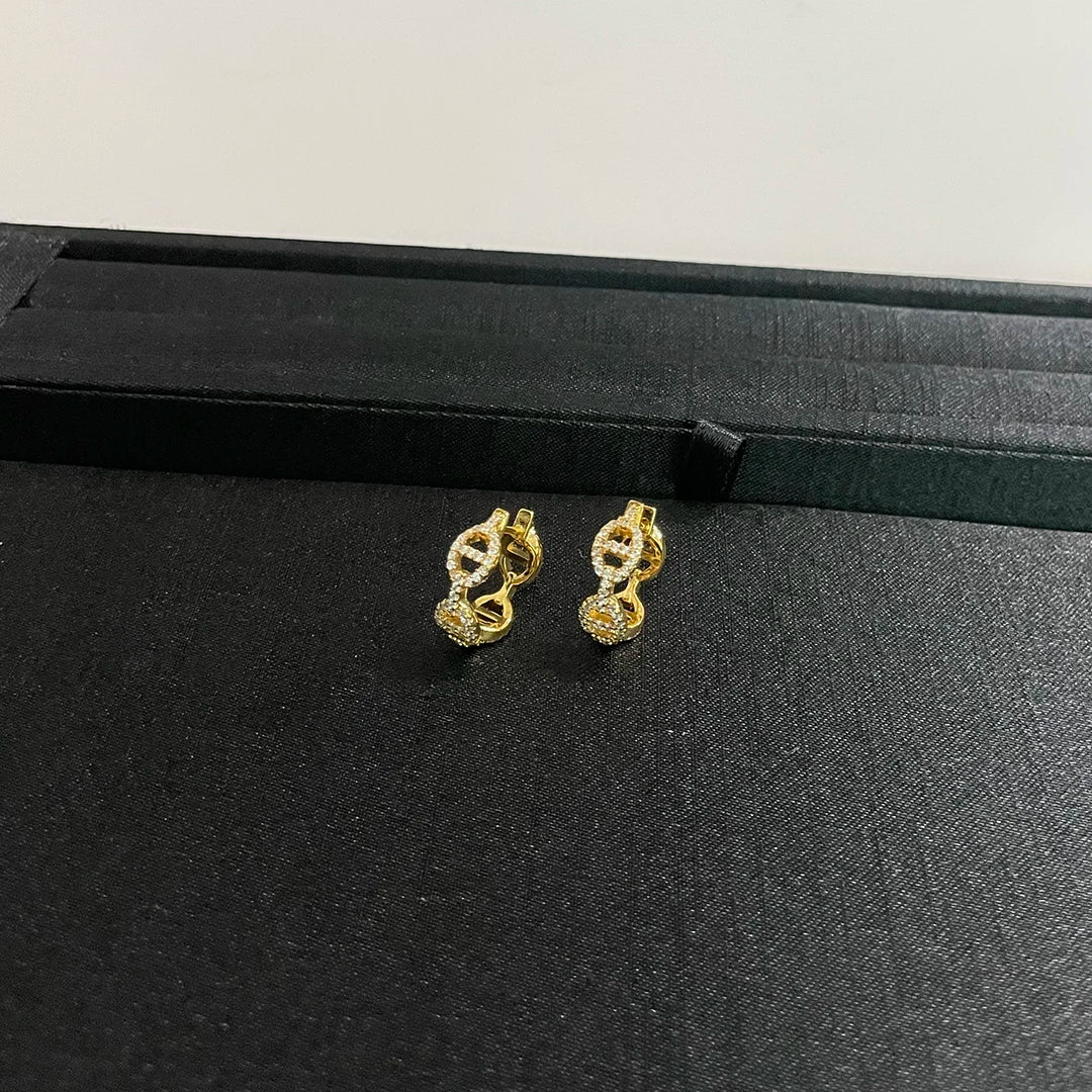 Fine Jewelry 925 Sterling Silver Jewelry Women's Engagement Earrings. Exquisite Wedding Jewelry Accessories Holiday Gifts