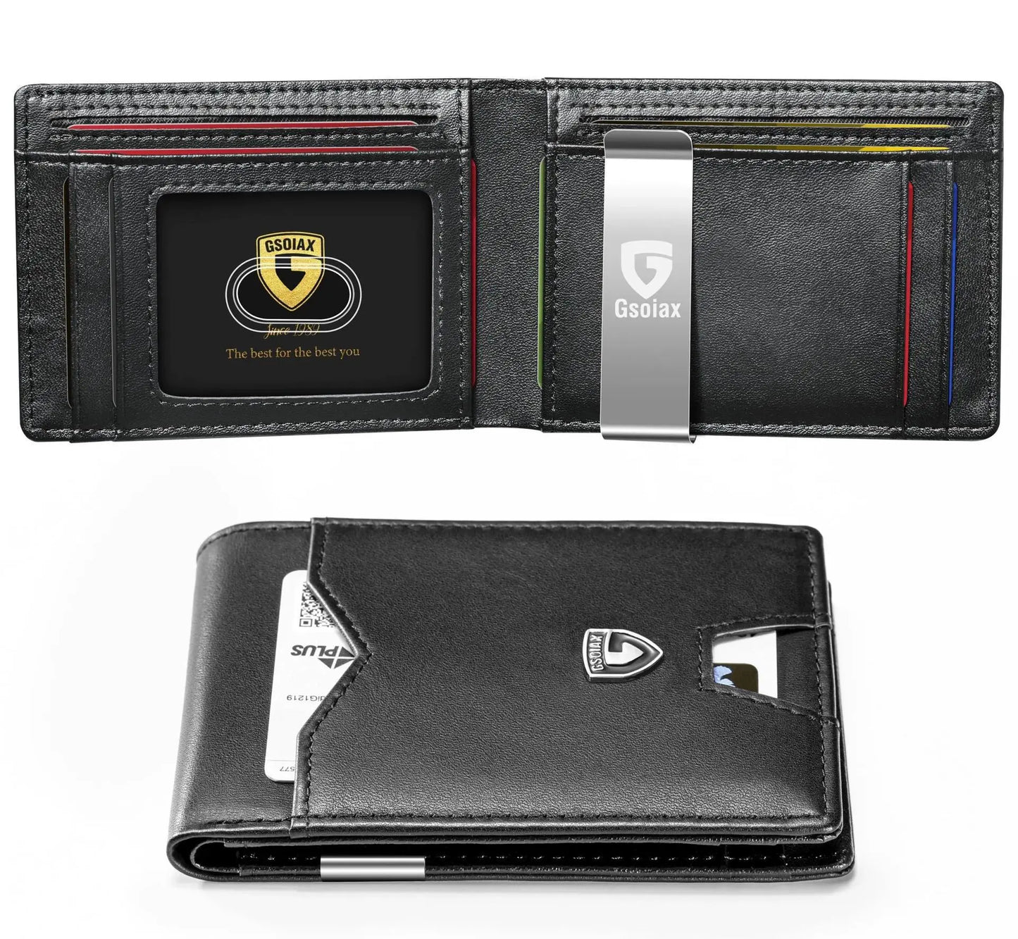 Wallet, US Dollar Wallet, Men'S Card Case, Business Wallet, Creative Gift, Short Wallet Men'S Wallet