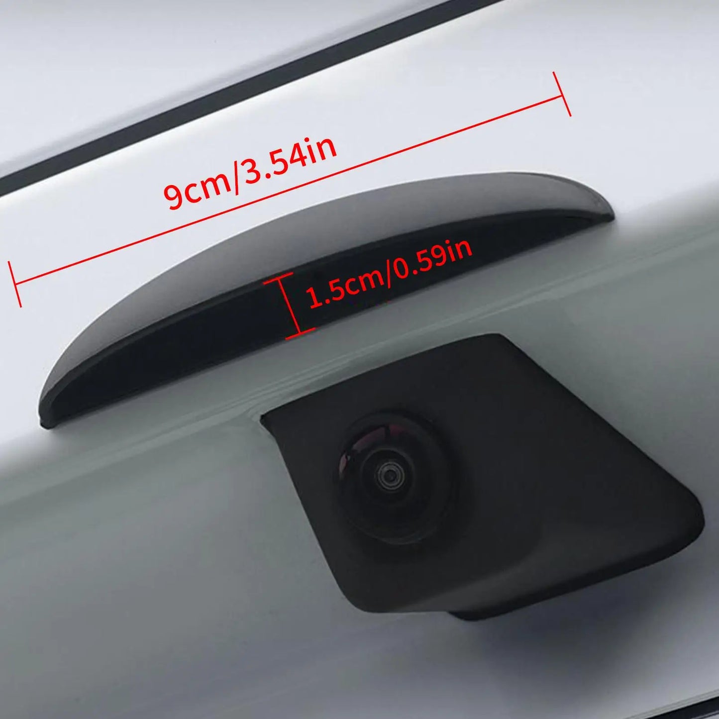 Car Rear Camera Rain Cover Auto Camera Protective Shield Trunk Camera Rain Covering for Rainy Days Winter Scooters Van Truck