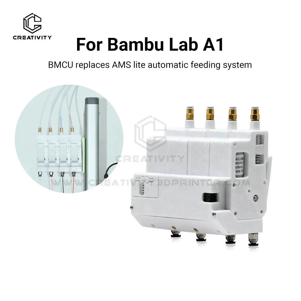 BMCU 370C AMS Lite Auto Refill Farm Unit Bidirectional Buffering Sensor for Bamboolab A1/A1MINI/P1 MMU 3D Printer Durable&Tested