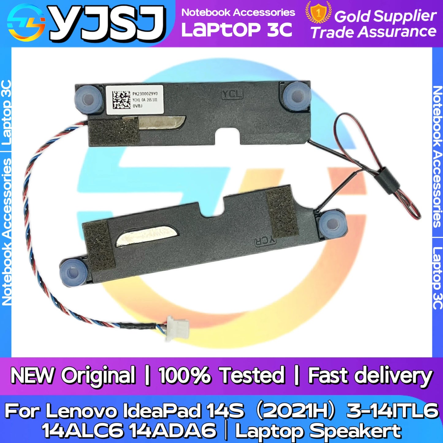 New Original Laptop Notebook Audio Speaker For Lenovo IdeaPad 14S(2021H)3-14ITL6 14ALC6 14ADA6 built-in speaker horn audio