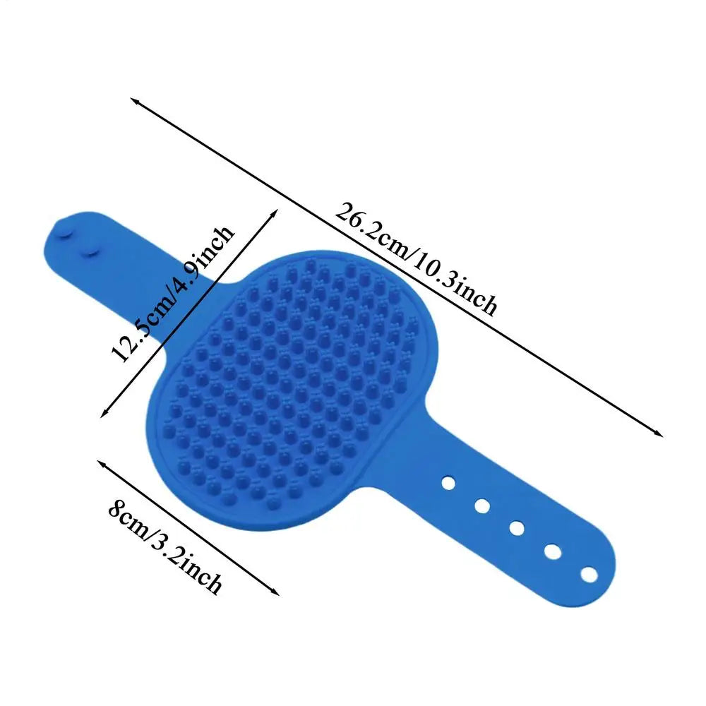 Pet Bath Brush Comb Cat Dog Grooming Massage Glove Fur Removal Tool for Cats Dogs Deshedding Washing Pet Bathing Supplies