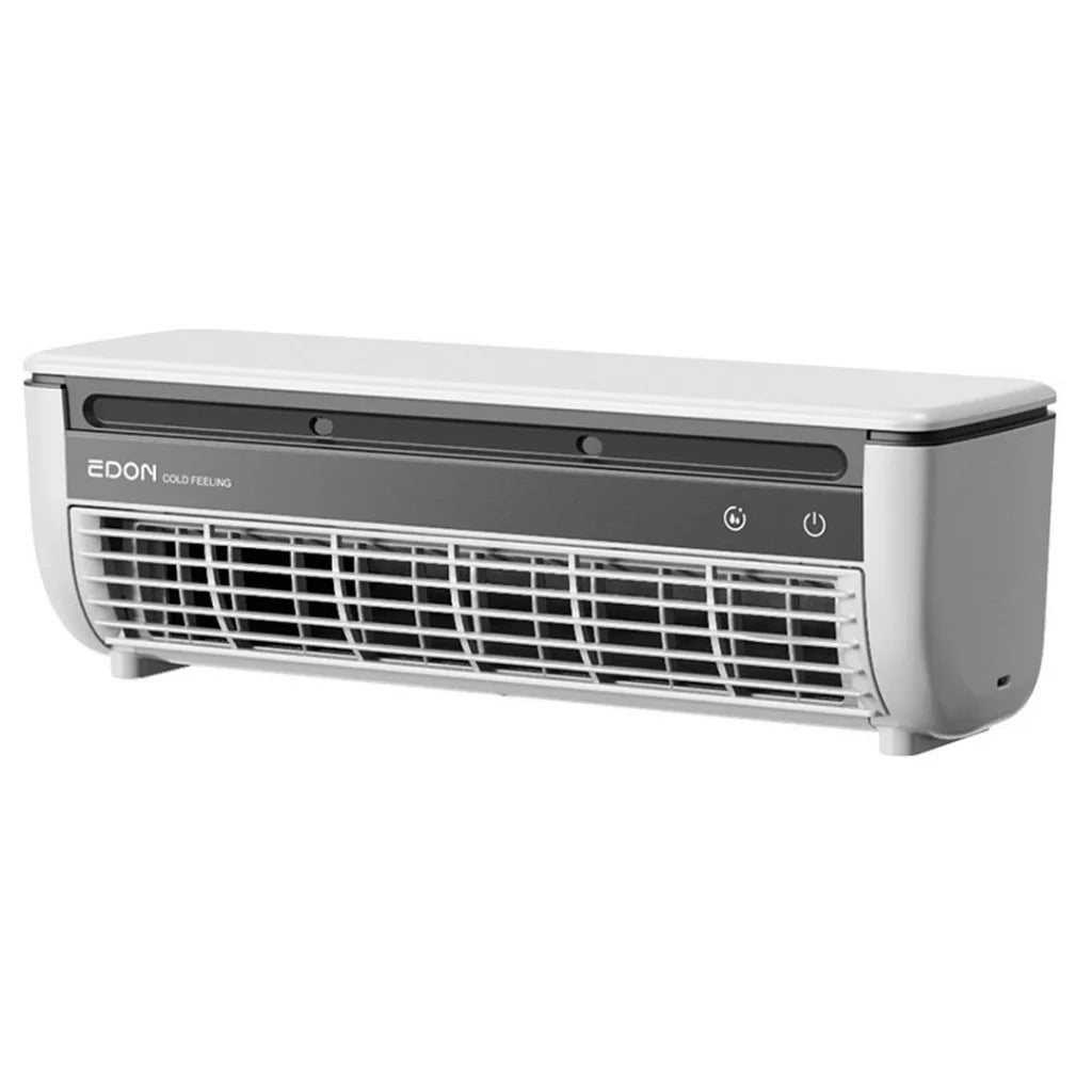 EDON E868 Wall-Mounted Air Cooling Fan 20W Power Quick Cooling Easy To Install Leafless Home Kitchen Air Conditioning Fan