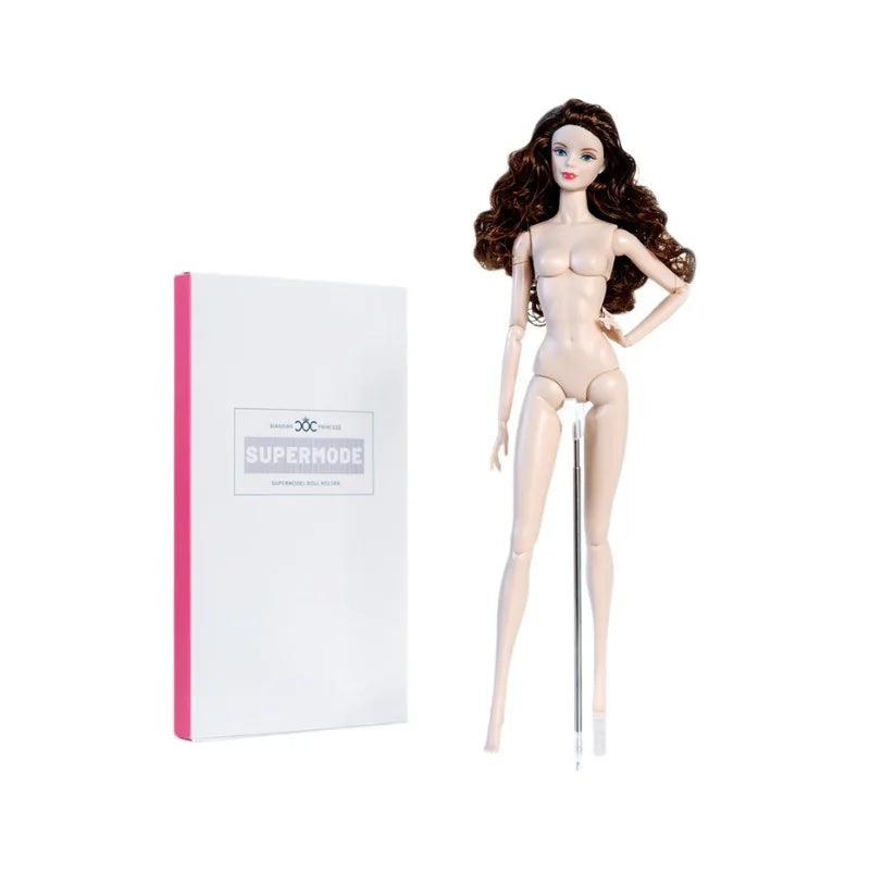 Supermodel Doll Toys Girl Display Base Metal Stand Adjustable Height Universal Acrylic