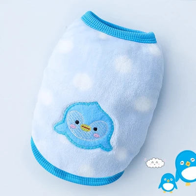 Soft Fleece Pet Dog Clothes For Small Dogs Cats Coats Jackets Vest Winter Warm Cute Pet Clothing For Dog Clothes Sweater Costume