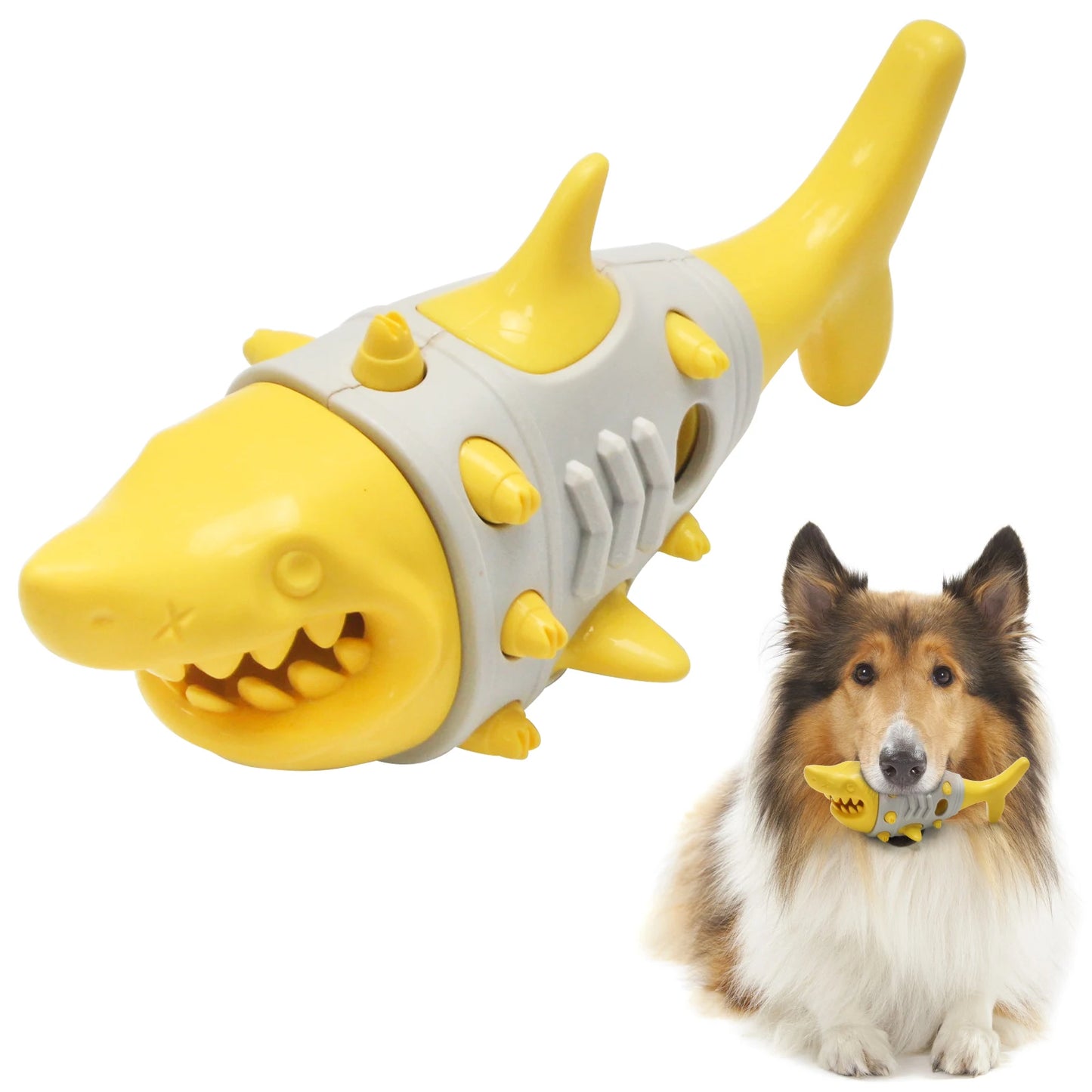 Dog Chew Toys Grinding Teeth Sound Ball Toys Leaking Food Balls Anti Bite Interactive Training Cleaning Teeth Toys Pet Products