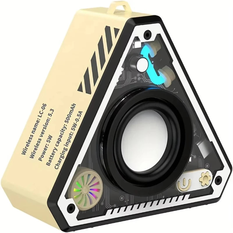 Portable TWS Bluetooth Speaker Audio Subwoofer Mini Wireless Portable Speaker HiFi Music Surrounding Sound Outdoor Loudspeaker